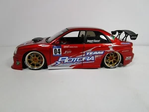 JADA 1/18 IMPORT RACER #04 TEAM ROTORA SUBARU WRX STi USED *PERFECT* NO BOX - Picture 1 of 14
