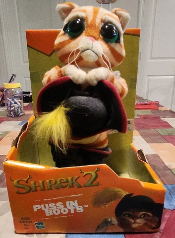 Shrek 2 Puss In Boots New In Box Cover