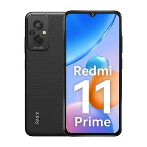 Redmi 11 Prime 4G Factory Unlocked Dual SIM-Helio G99-50 MP AI Triple Cam-Black - Picture 1 of 7
