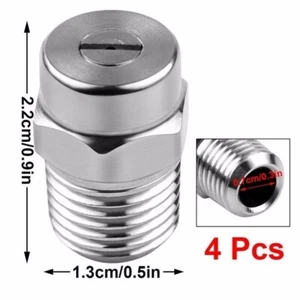 4 Pcs Pressure Washer Surface Cleaner Nozzle Sprayer Nozzle Tip DIY Repair Part - Picture 1 of 6