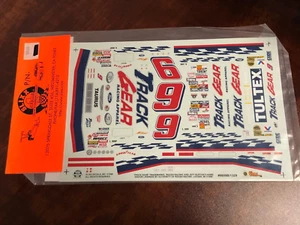 Slixx NASCAR 1329 9 Track Gear Jeff Burton Roush Ford Waterslide Decals 1/24 - Picture 1 of 2