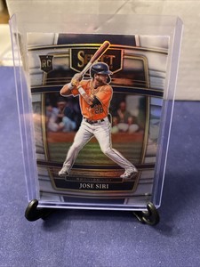 2022 Panini Select Baseball Jose Siri Silver Prizm Rookie Houston Astros RC #3