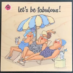 Art Impressions Let’s Be Fabulous Beach Babes Rubber Stamp - Picture 1 of 5