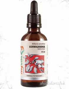 MyVita Ashwagandha flüssiger Extrakt 50 ml - bis zu 30 Tage Vorrat / beste Bioverfügbarkeit - Bild 1 von 1