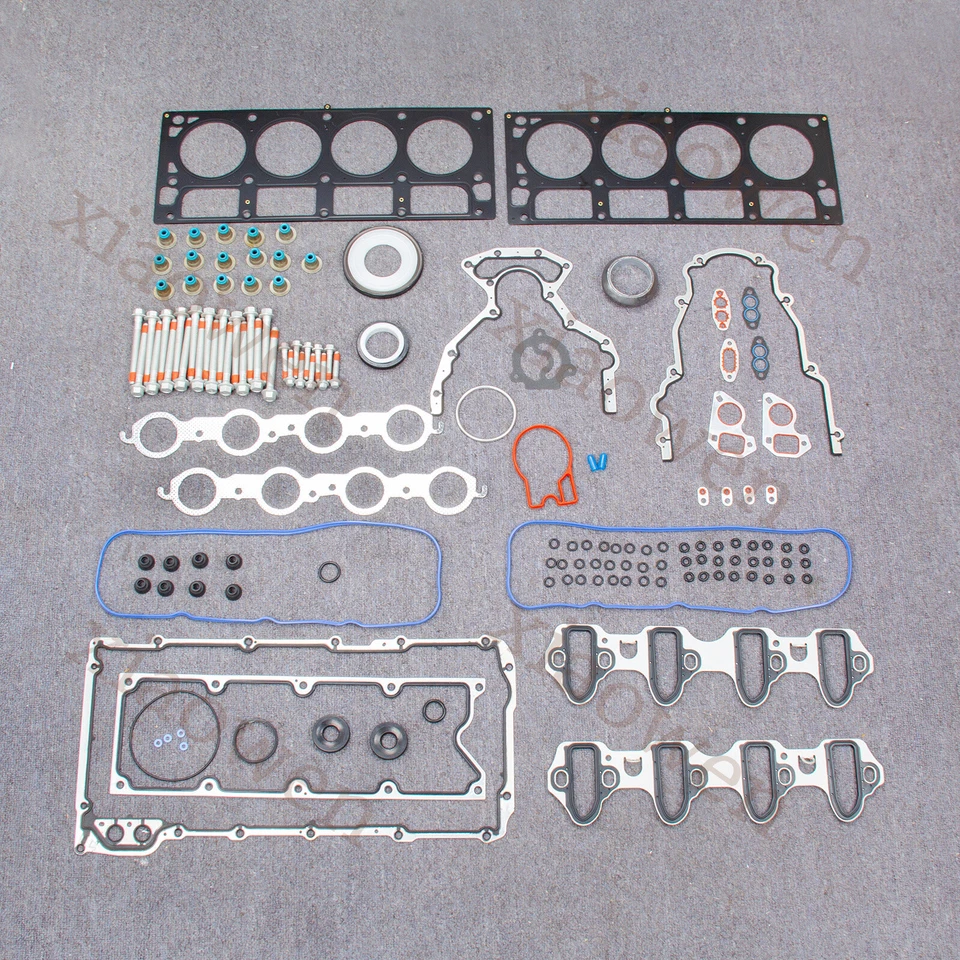 Juego de juntas de culata con pernos para GMC Chevy Tahoe Silverado 1500 2002-2011 5,3 L 4,8 L Foto 1 de 4