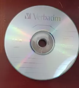 14 VERBATIM BRAND BLANK 52X CD-R 700MB 80 MIN RECORDABLE MEDIA DISC NEW - Afbeelding 1 van 2