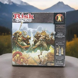 Risk God Storm Board Game 2004 Avalon Hill Complete - Picture 1 of 4