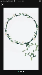 Flower Crown Headband  - Picture 1 of 4
