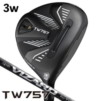 HONMA TW757 Fairway Wood 3w 15deg VIZARD Graphite Regular Flex - Image 1 of 4