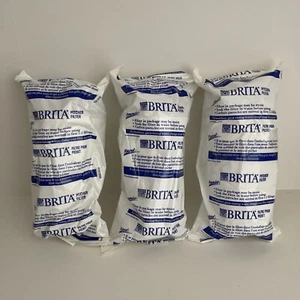 Brita Open Box Pack of 3 Pitcher Filters Box Fits Pitchers and Dispensers NEW - Picture 1 of 2