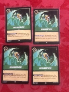 4x Lorcana Shimmering Skies - Obscurosphere - 99/204 - Common - M/NM x4 - Picture 1 of 7