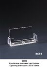 Landscape acrylic business card holder - set of 99 pieces