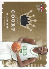 2006-07 Fleer Ultra Basketball Kings of the Court Jersey Al Jefferson