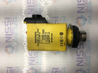 Banner Engineering Q45VR3FQ Sensor, Infrared Glass Fiber Optic Q45 Series - Image 1 of 4