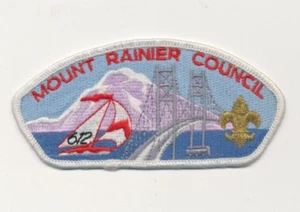 Mount Rainier Council 612 Washington BSA Patch Boy Scouts Of America - Picture 1 of 2