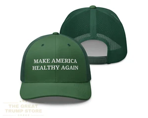 Make America Healthy Again Hat MAHA Trucker Cap RFK Jr MAHA Hat Trump Kennedy - Picture 1 of 60