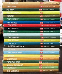 LIFE NATURE LIBRARY Time Life HC Books 1960s Lot Of 23 - Foto 1 di 7