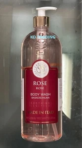 ERBARIO TOSCANO ~ ROSE Soothing SHOWER GEL 1000ml MADE IN ITALY - Picture 1 of 4