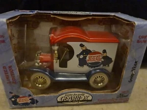 Gearbox - 1912 Ford Delivery Van Coin Bank - Pepsi Cola - Picture 1 of 2