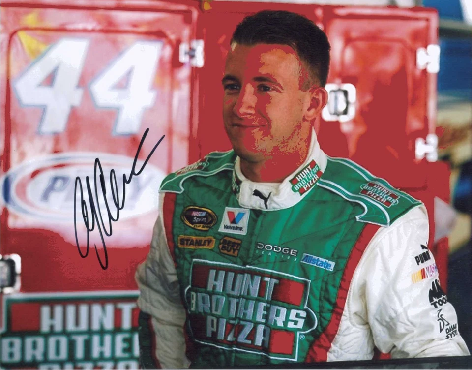 A.J. Foto NASCAR 8" x 10" firmada por Allmendinger autografiada con certificado de autenticidad Foto 1 de 1