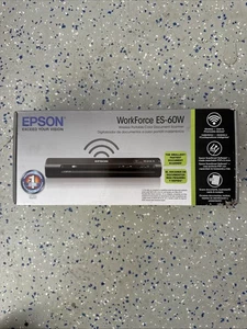 Epson Workforce ES-60W Wireless Document Scanner - Picture 1 of 6