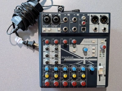 Soundcraft Notepad-8FX Analog Mixer w/ USB Audio Interface & Lexicon Effects - Image 1 of 2