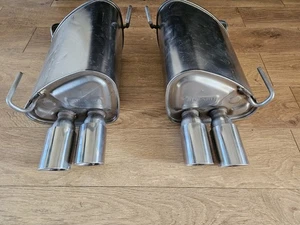 Genuine Exhaust Muffler Left & Right For Subaru WRX STI 2015- Sakamoto MMFG9R - Picture 1 of 14