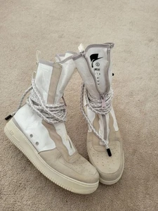 Nike SF Air Force 1 High All Star 90/10 Blanco Beige Gamuza Tenis Para Hombre Talla 13 - Imagen 1 de 14
