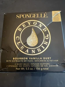 Spongellé BOURBON VANILLA DUET| BOXED DUO 5.5oz - Picture 1 of 2