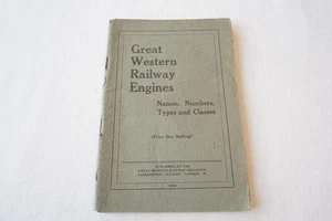 1926 Great Western Railway Engines Names Number Types Classes Book GWR - Picture 1 of 10
