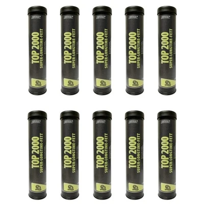 AGIP AUTOL TOP 2000 Super Longtime Fett 10 Kartuschen zu je 400 g