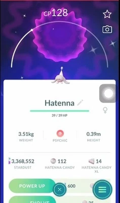 Pokémon Go Acc Level 61 +48 Shiny +3.3m Stardust - Bild 1 von 4