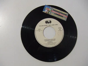 Francesco Baccini / Lorimeri - Disco Vinile 45 Giri 7" Ed. Juke Box + Stickers - Imagen 1 de 2
