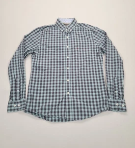 Hawkings McGill Shirt Adult Small Blue Button Up Comfort Casual Outdoors Mens - Picture 1 of 7