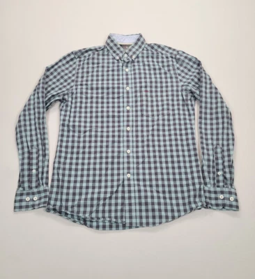 Hawkings McGill Shirt Adult Small Blue Button Up Comfort Casual Outdoors Mens - Image 1 of 4