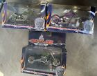 OUTLAW STEEL TOY ZONE 1/18 ARLEN NESS IRON LEGENDS MOTORCYCLE 3 Pack