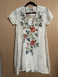 Vestido túnica con cortina Adele Johnny Was nuevo con etiquetas, talla XS *DEFECTO - Imagen 1 de 11