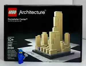 (21007) LEGO Architecture: Rockefeller Center Nuovo Sigillato Rockerfeller Ritirato - Foto 1 di 6