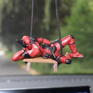Deadpool 2 Actionfigur Marvel X-Men Swing Haltung Anime Puppe Auto Deko - Bild 1 von 8