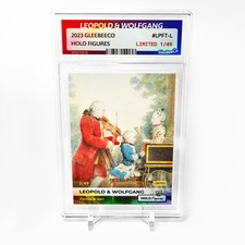 LEOPOLD & WOLFGANG Mozart Card 2023 GleeBeeCo Holo #LPFT-L - Limited Edition /49