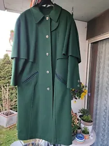 Lodenfrey: green loden coat - eye-catcher, size 44, 1A condition, barely worn - Picture 1 of 16