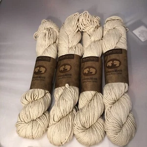 aslantrends Pima Baumwolle weißer Schwan 4 Knäuel je 1,75 Unzen 111 Yards - Bild 1 von 4