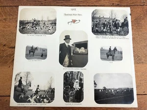 1928 album page - tedworth hunt ( lords & ladies ) - Picture 1 of 6