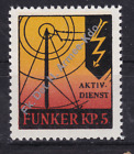 Schweiz. Soldatenmarken. 1939. Funker-Kompagnie 5, Armee-Kommando, Falzrest