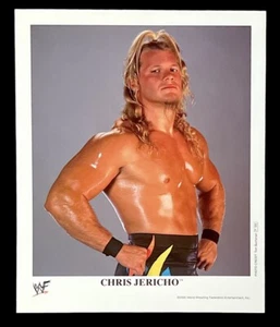 WWE CHRIS JERICHO P-565 OFFICIAL LICENSED 8X10 ORIGINAL PROMO PHOTO FROM 2000 - Picture 1 of 1