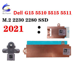 New For Dell G15 5510 5511 5515 M.2 SSD Hard Drive Bracket 0X8MY9 Heatsink Caddy