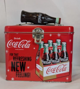 Lunch Box. Coka Cola Decorative Tin. - Picture 1 of 14