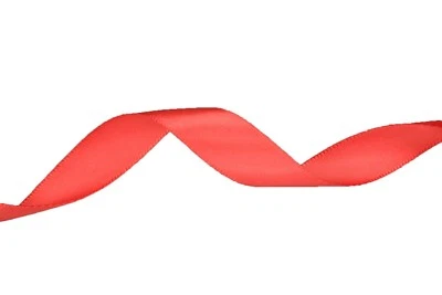 100 Yards Roll 1/4" SINGLE FACE SATIN Ribbon 100% Polyester 1/4" Choose Color - Image 1 of 3