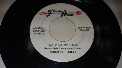 JAMES HAVIOR Jump'in With Popeye/CORZETTE HOLLY Holding My Hand 45 Flaming Arrow - Image 1 of 2