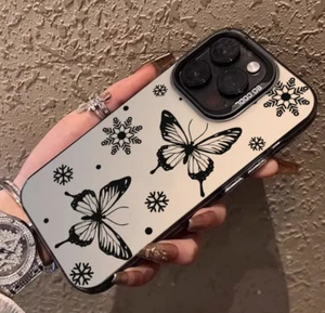 Butterfly Papillon Coque Cover Case For Iphone 16 Pro Max 15 14 13 12 11 Xr Xs - Photo 1 sur 6